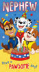 Picture of NEPHEW PAW PATROL BIRTHDAY CARD